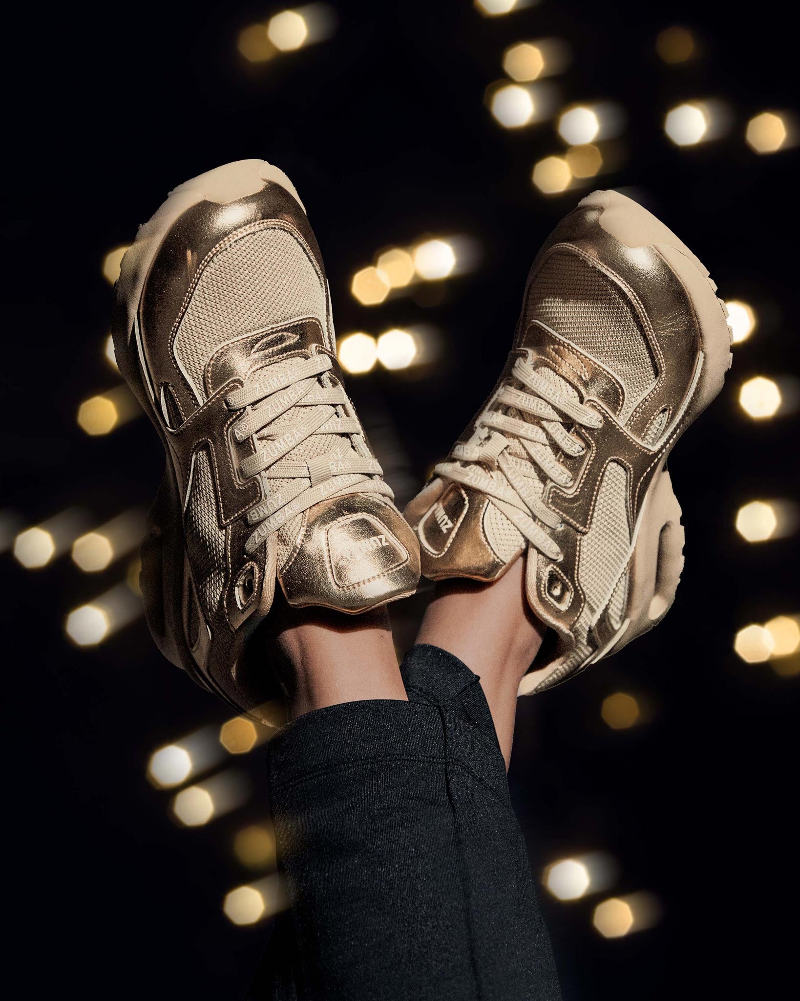 Zumba Air Classic Lo - Gold – zumbawearth.com