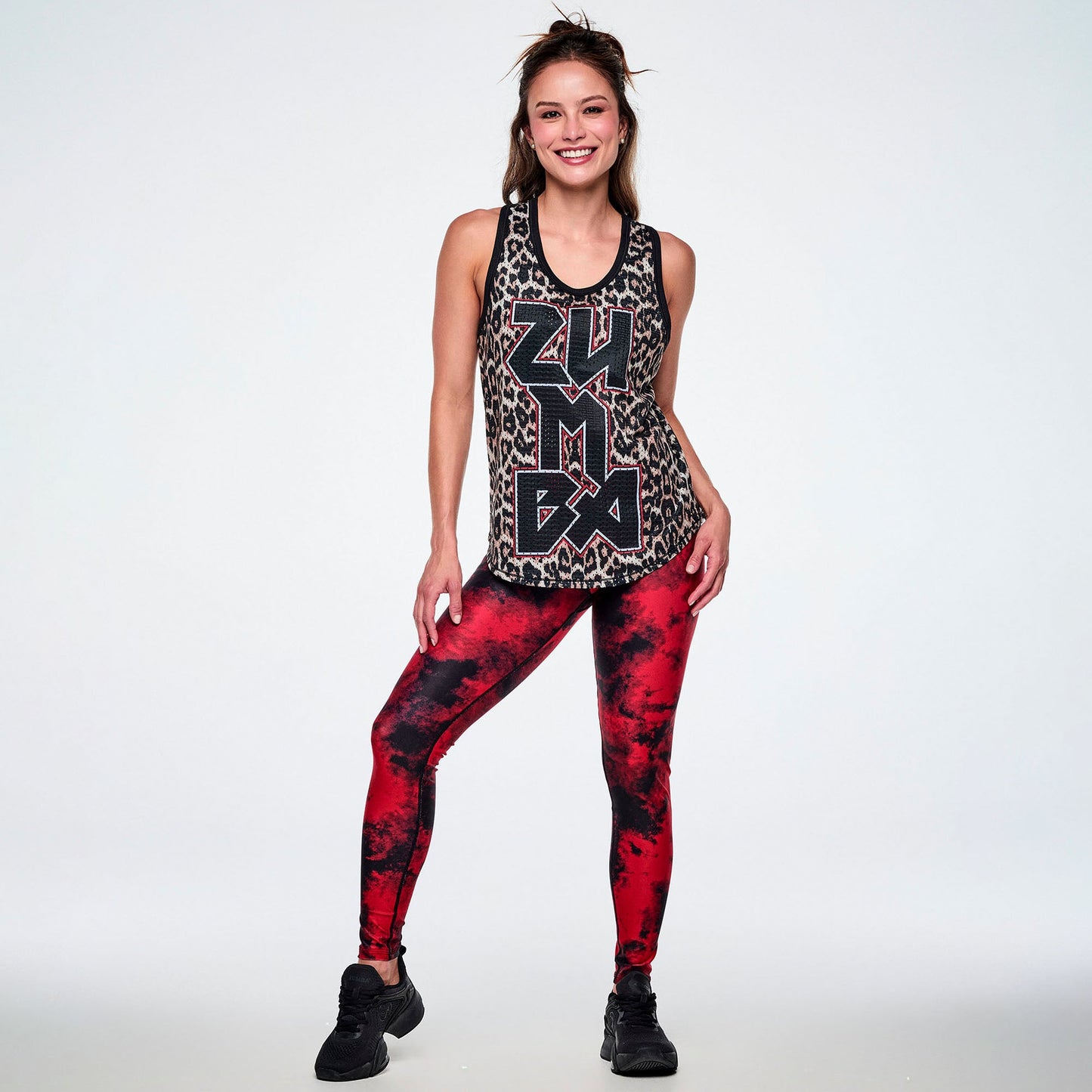 Rock 'n' Roll Basketball Tank With Curved Hem Z1T001287