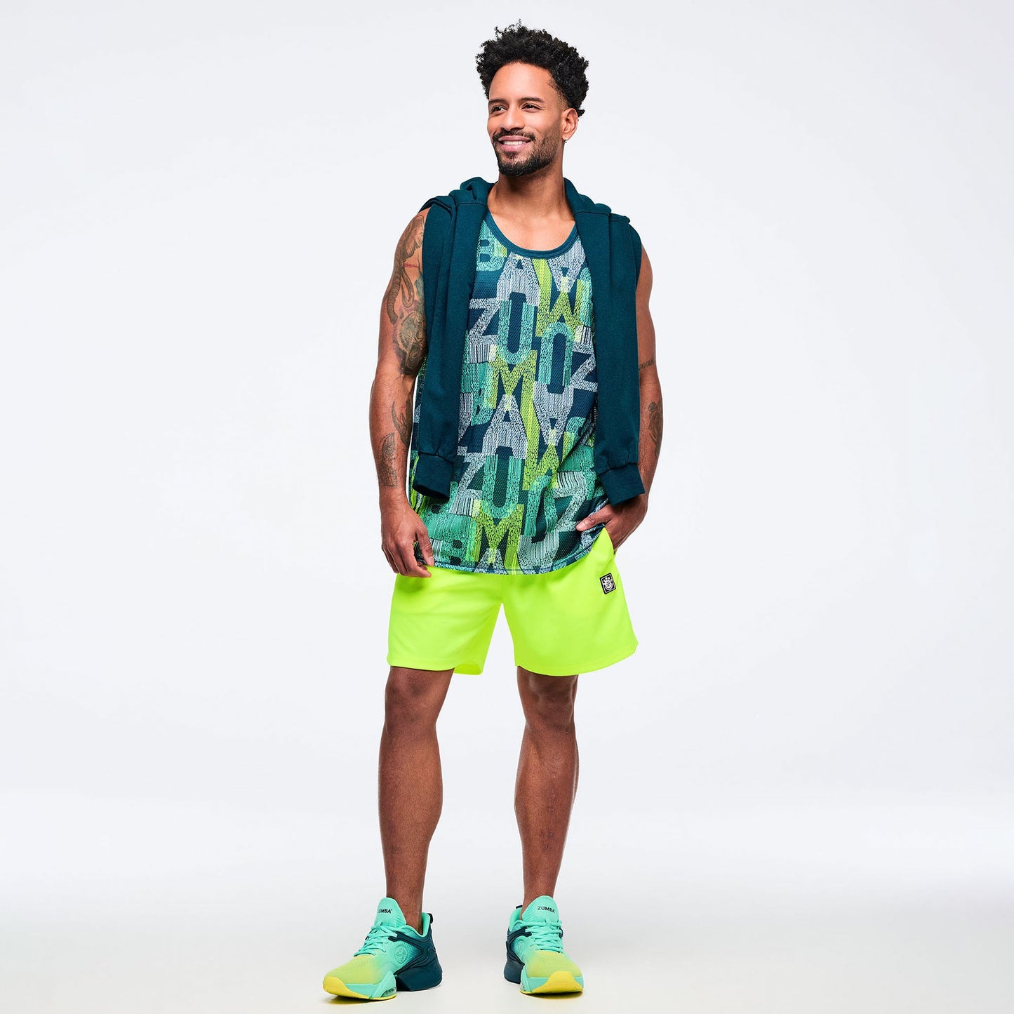 Latin Movement Men's Basketball Tank Z2T000125