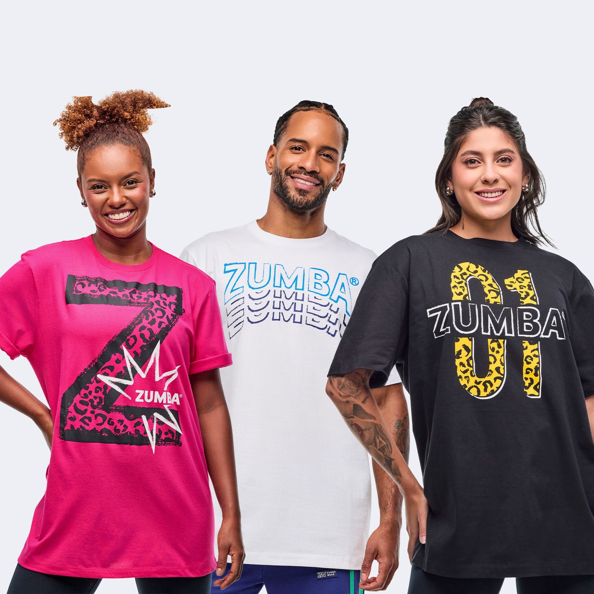 Sizzlin' Crew Neck Tee - One Size – zumbawearth.com