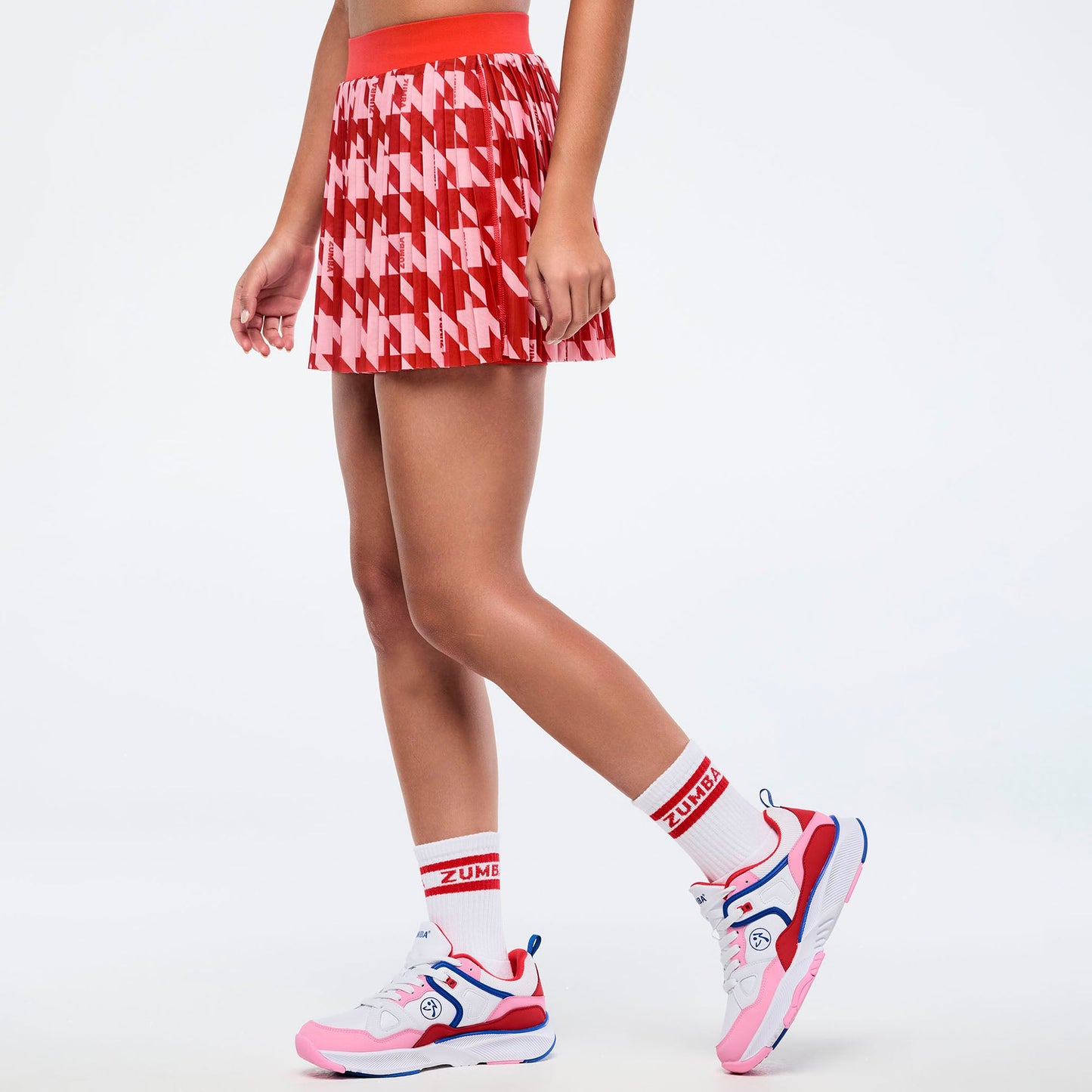 Zumba Amour Plush Half Crew Sock