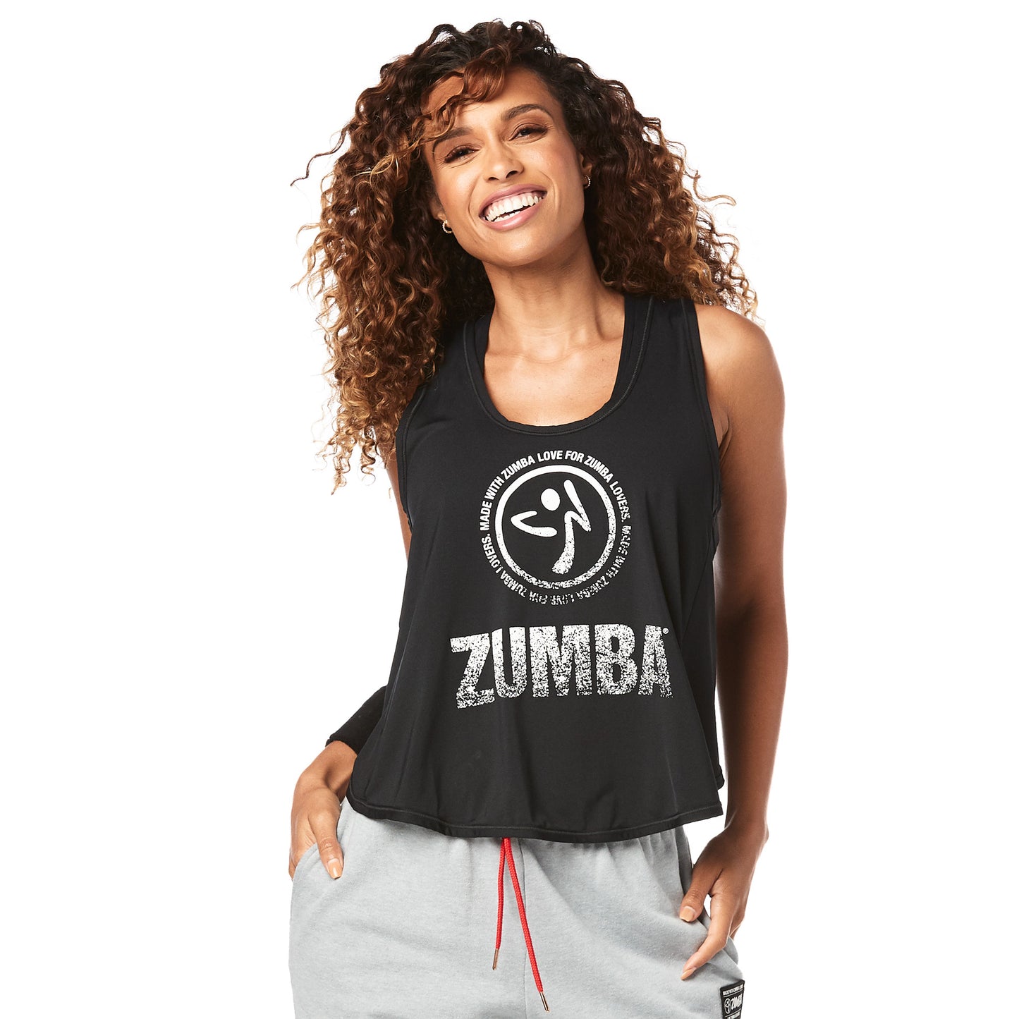 For Zumba Lovers Cross Back Tank