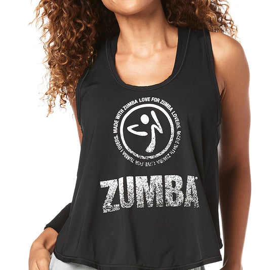 For Zumba Lovers Cross Back Tank