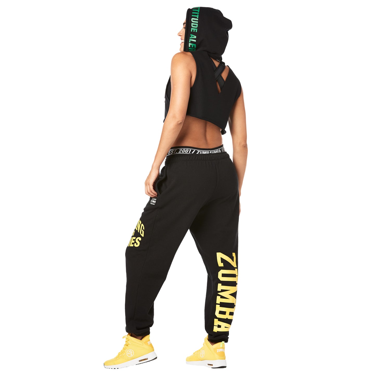 Zumba Attitude Alert Sleeveless Hoodie