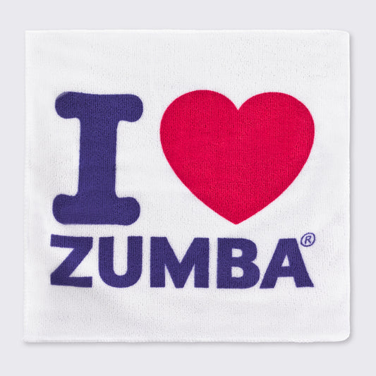 I Love Zumba Washcloth