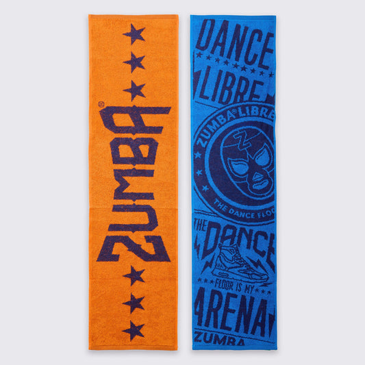 Zumba Libre Fitness Towels 2PK