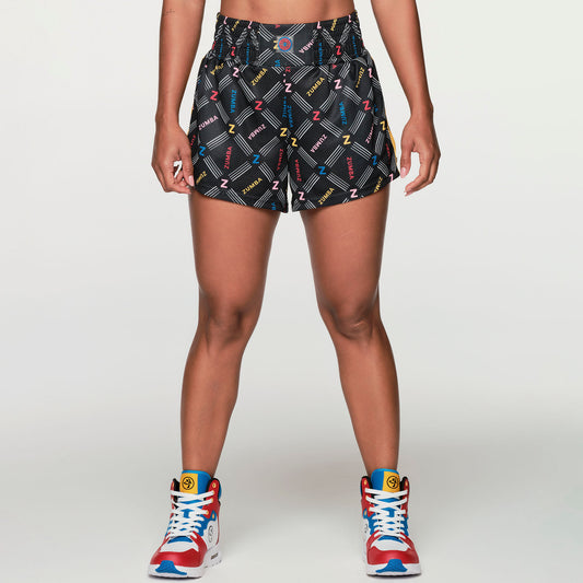 Sport Mode High Waisted Loose Shorts