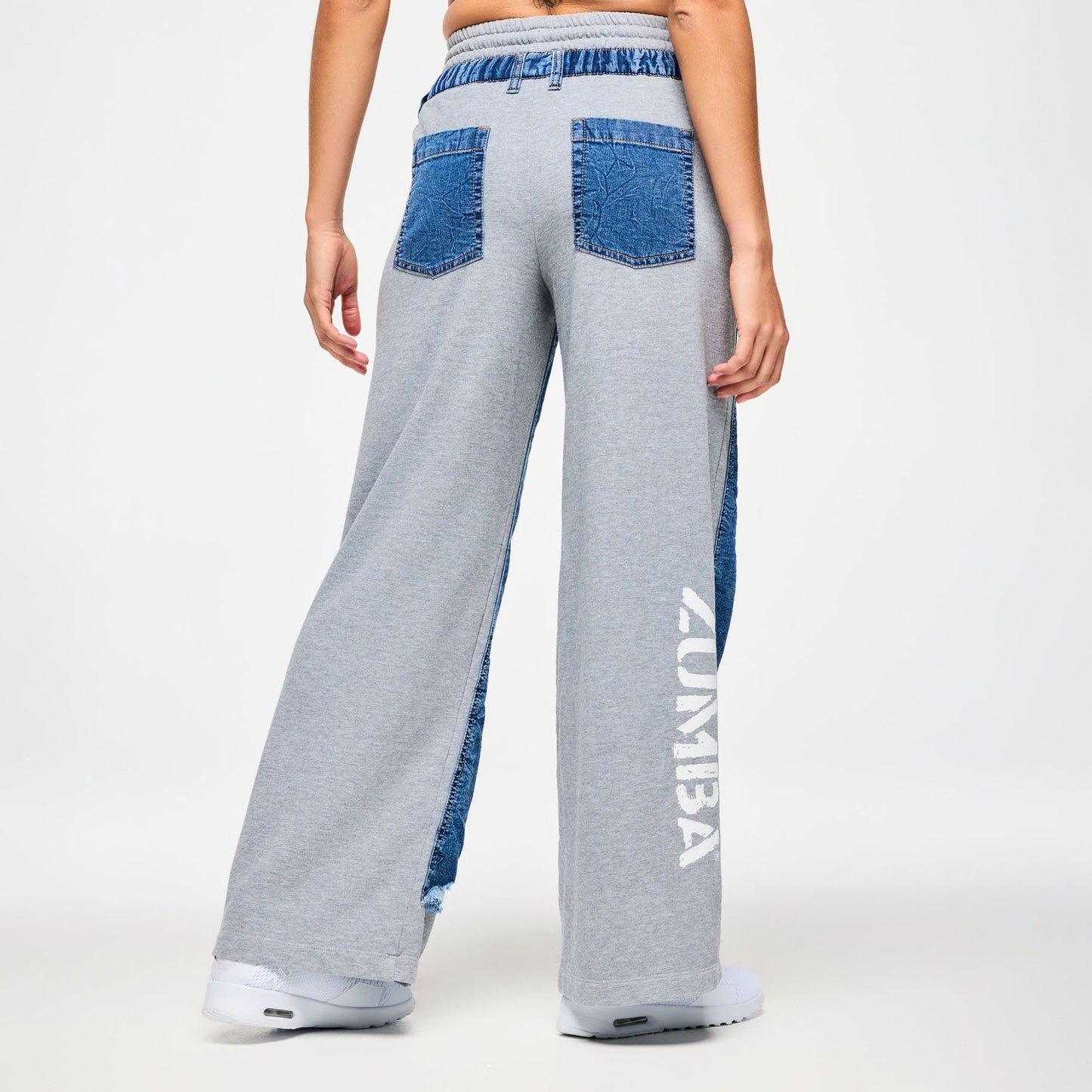 Blue Jean Denim Sweatpants