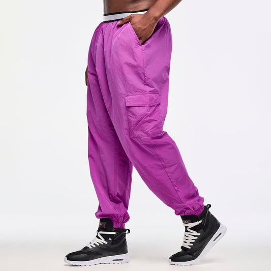 Zumba Libre Parachute Cargo Pants With Elastic Waistband