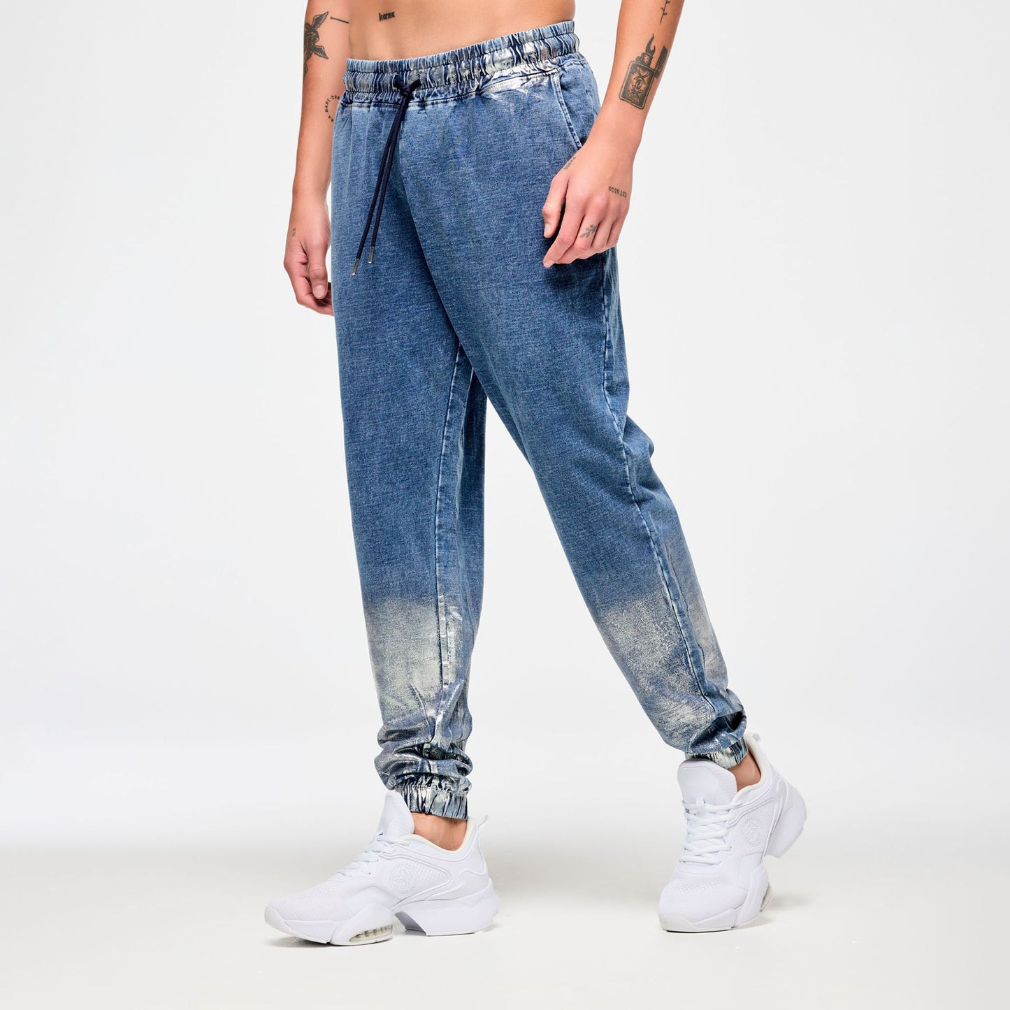 Blue Jean Knit Pants
