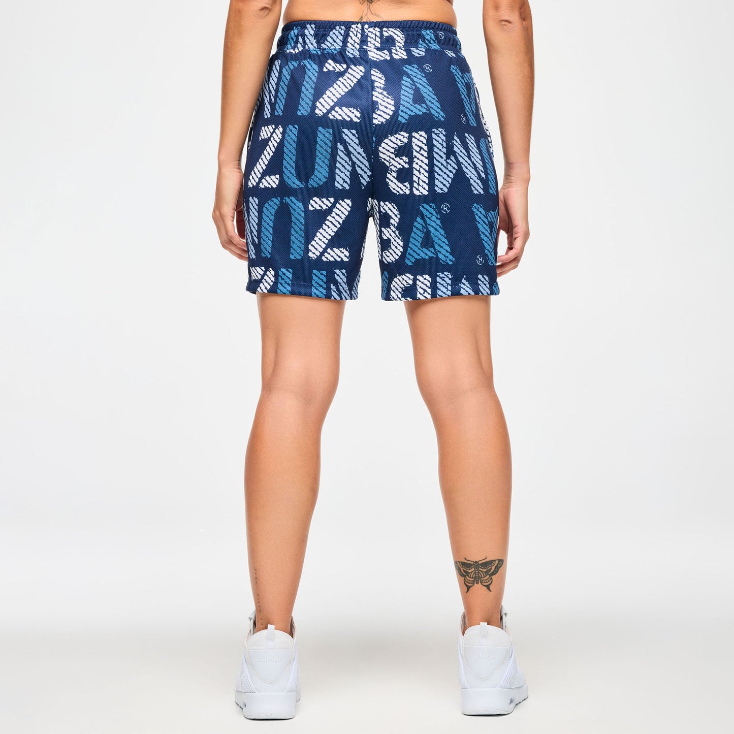 Blue Jean Mesh Shorts