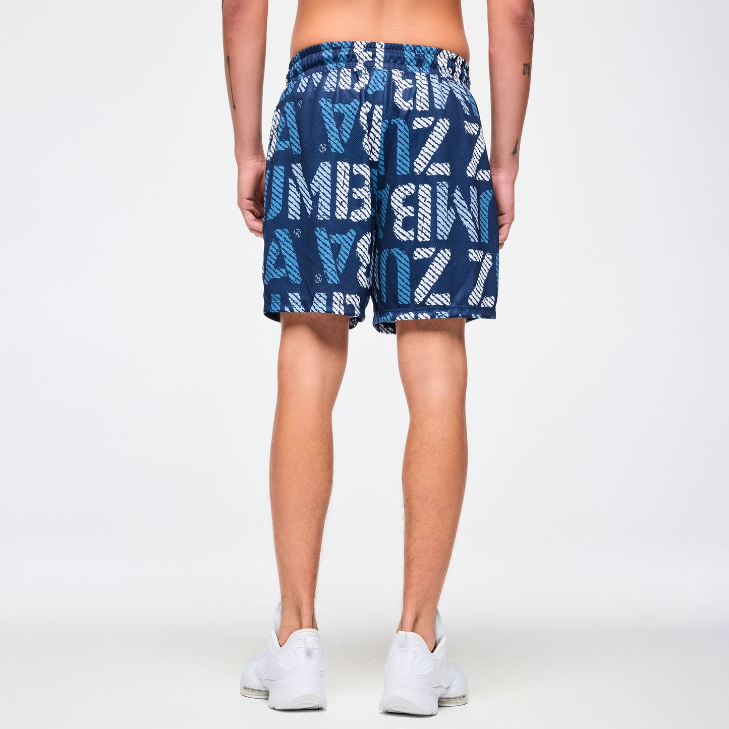 Blue Jean Mesh Shorts