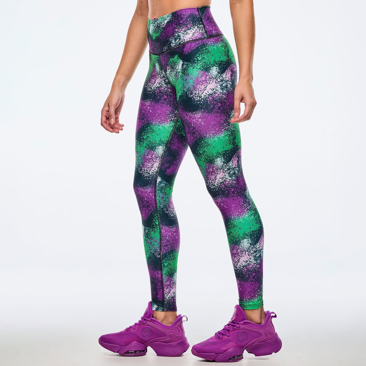 Apres Zumba High Waisted Ankle Leggings