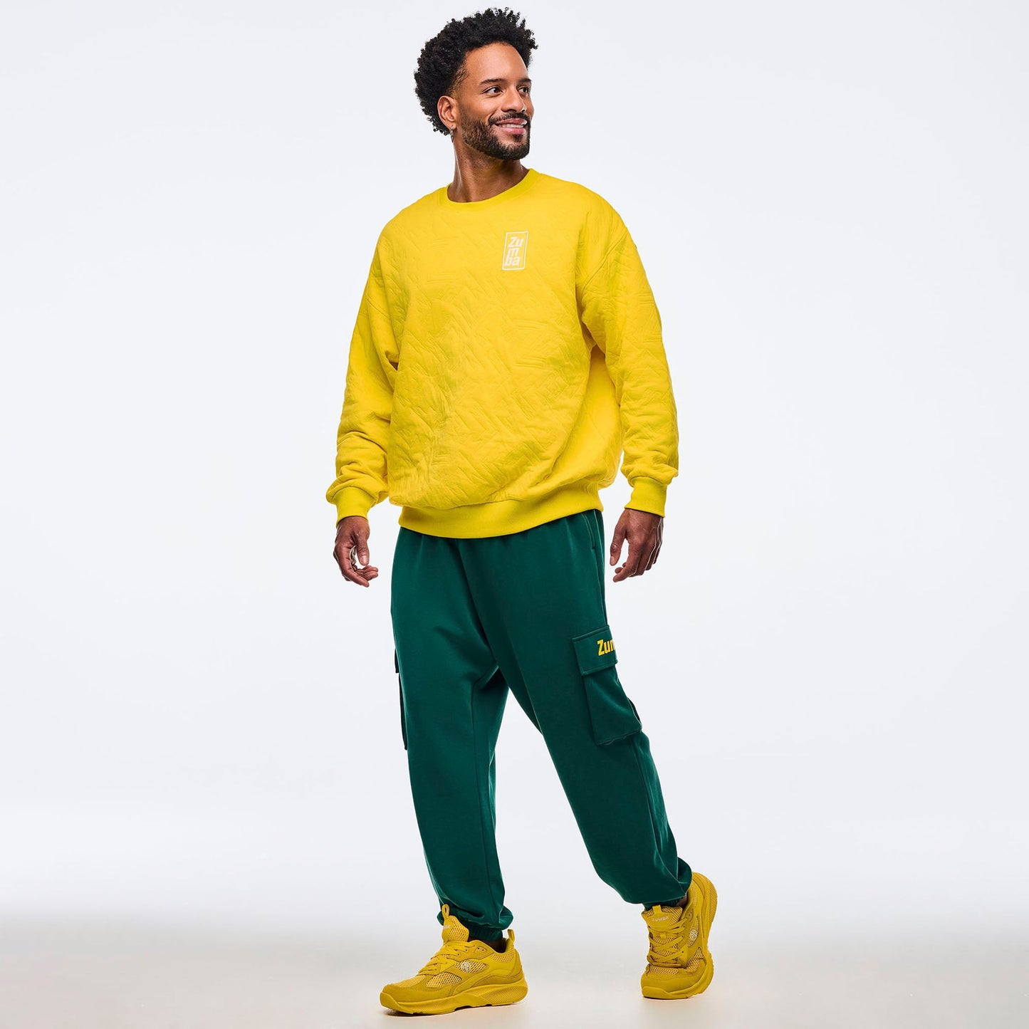 Apres Zumba Knit Slouch Cargo Pants With Belt