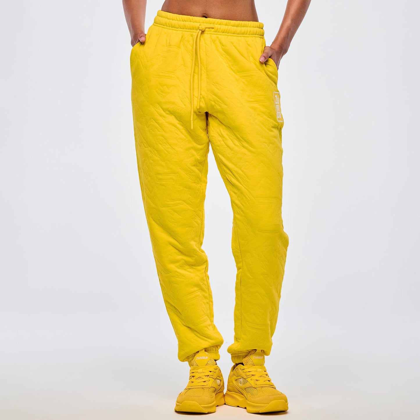 Apres Zumba Quilted Slouch Sweatpants