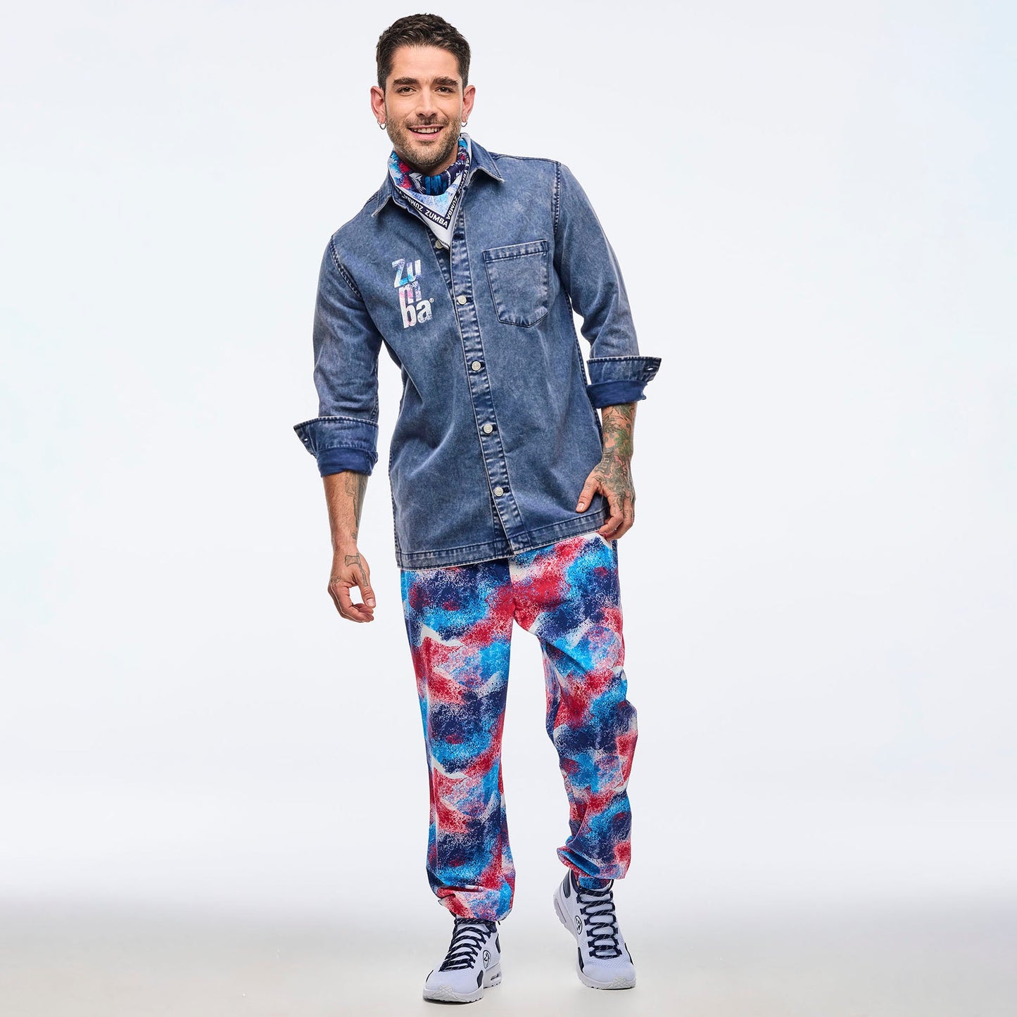 Apres Zumba Double Waisted Slouch Woven Pants