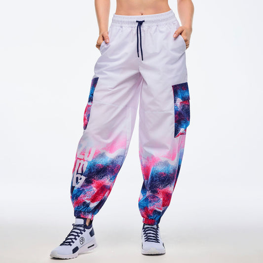 Apres Zumba Baggy Parachute Cargo Pants