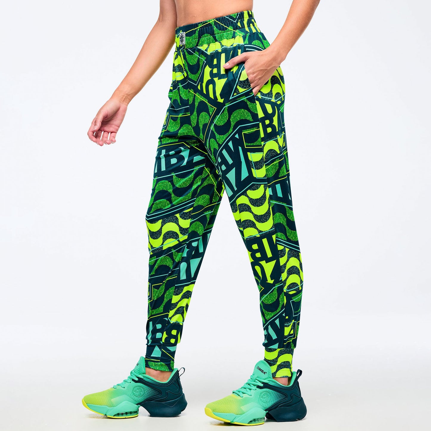 Latin Movement Knit Drop Crotch Joggers Z1B000738