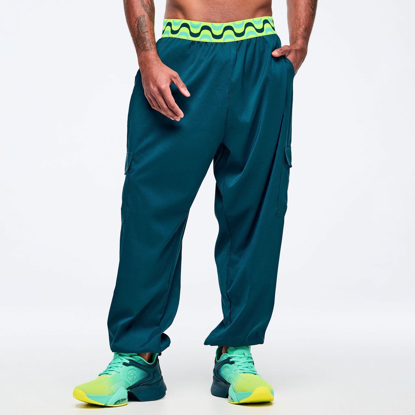 Latin Movement Parachute Cargo Pants Z1B000740