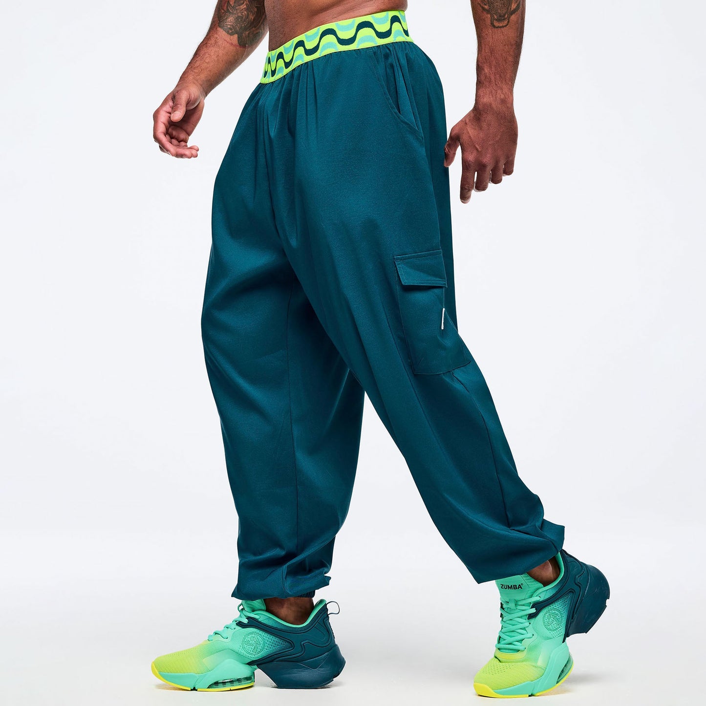 Latin Movement Parachute Cargo Pants Z1B000740