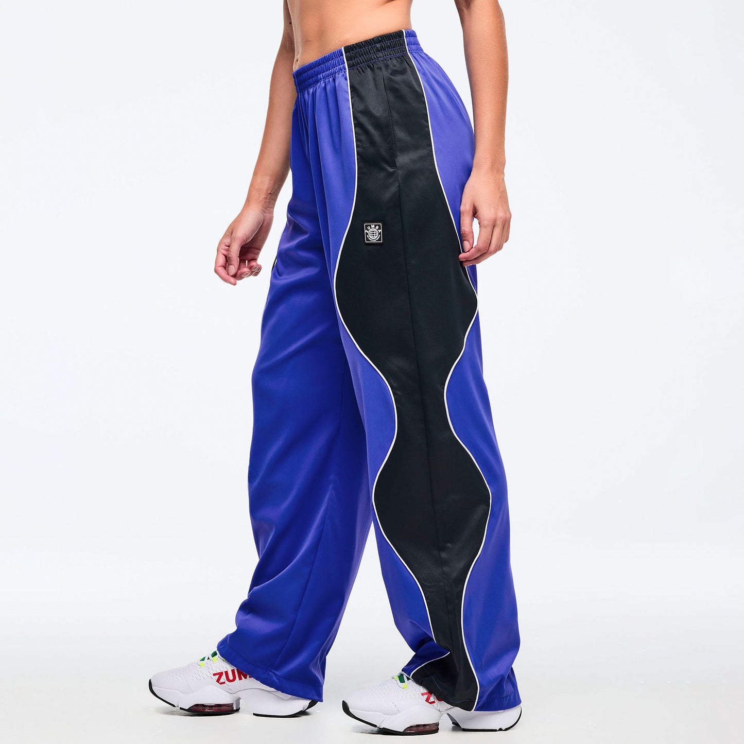 Latin Movement Wavy Track Pants - So Into Blue Z1B000744B Must check