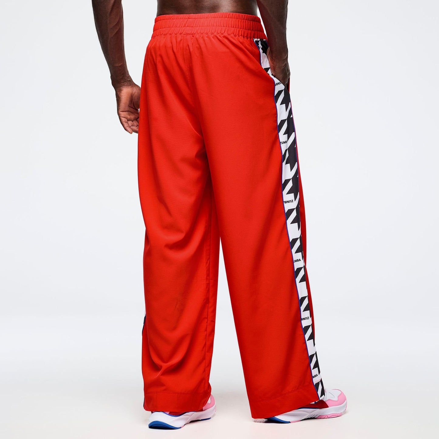 Zumba Amour Wide Track Pant With Side Panels
