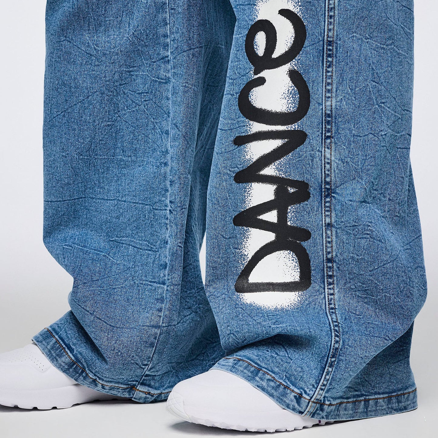 Pride Baggy Denim Cargo Pants Z1B000784