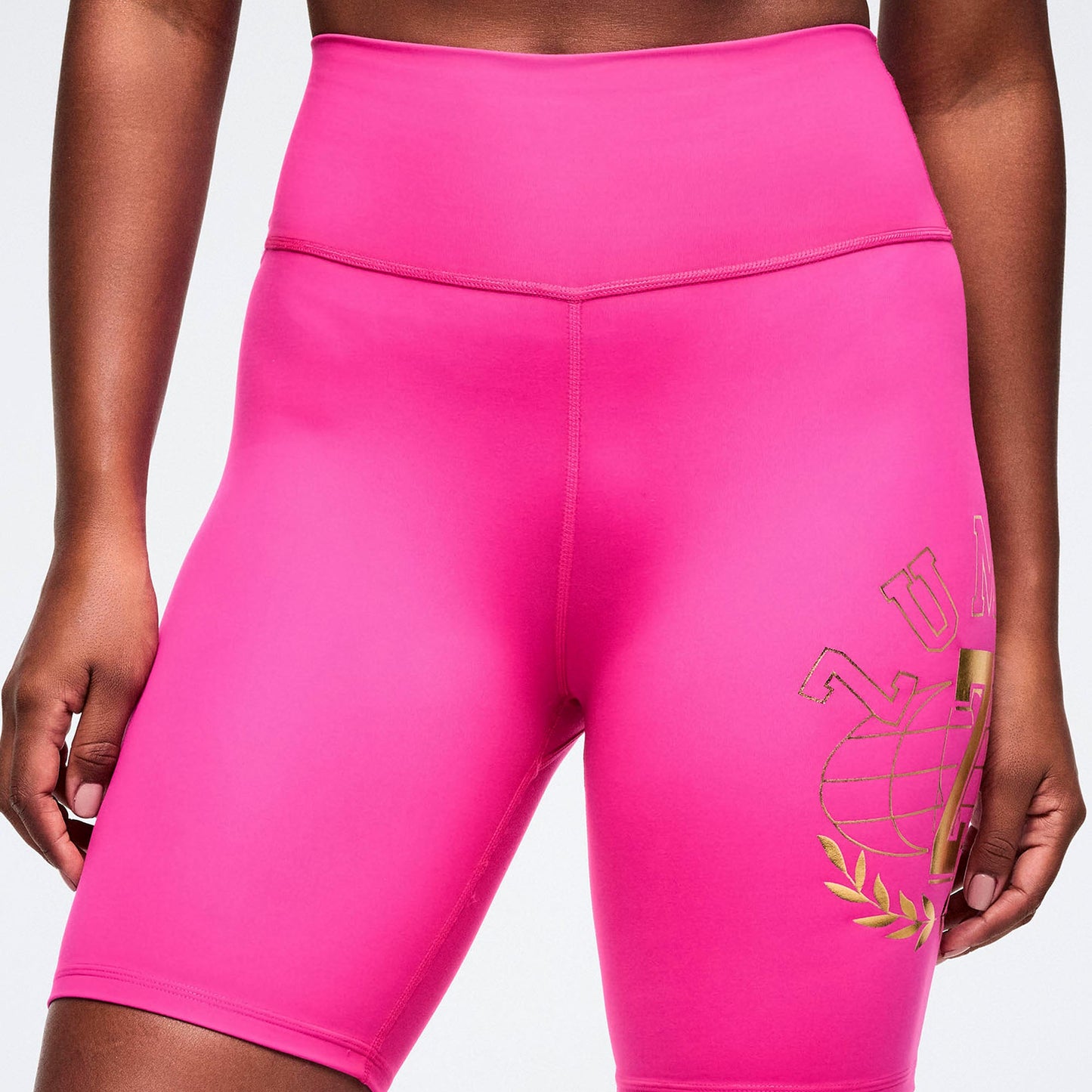 Worldwide High Waisted Biker Shorts