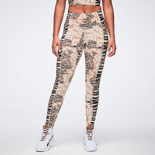 Wildbeat Magic High Waisted Ankle Leggings With Side Panel