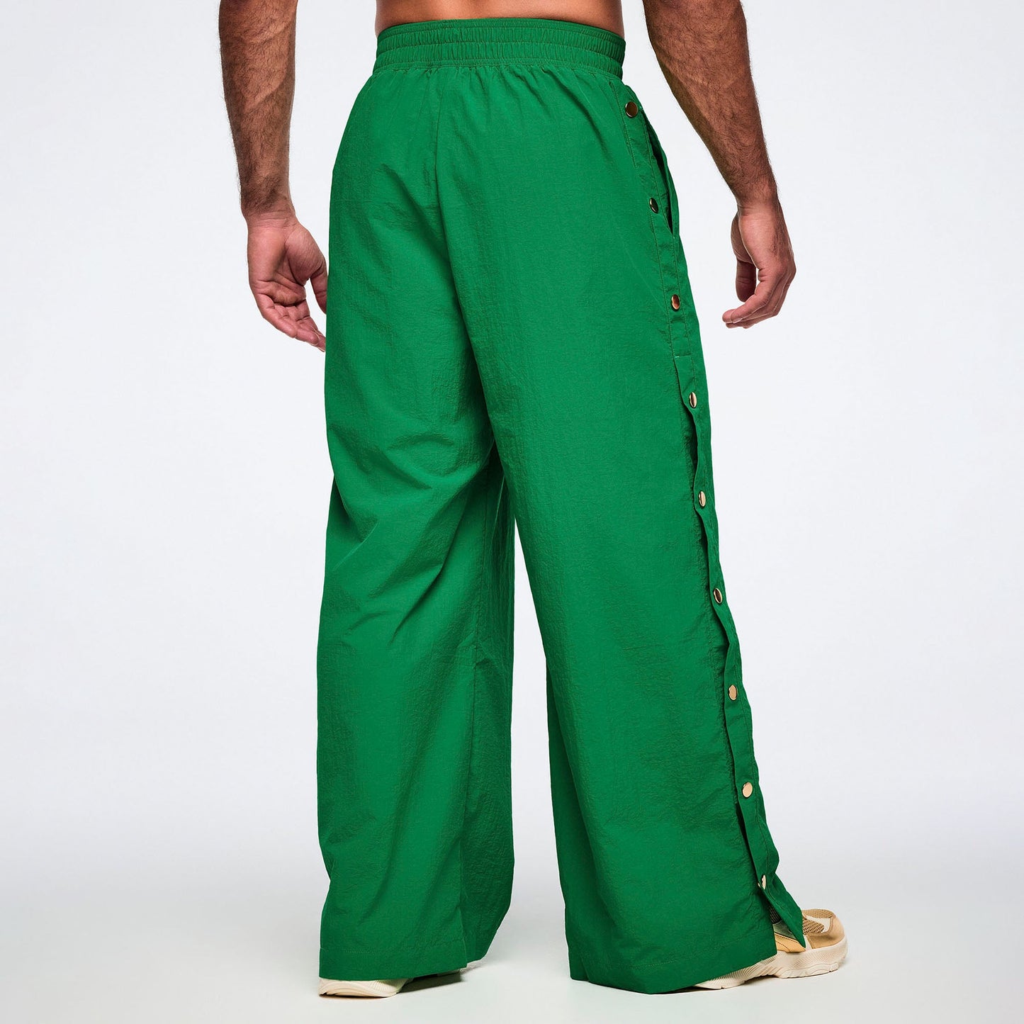 Worldwide Wide Leg Pants With Side Snaps