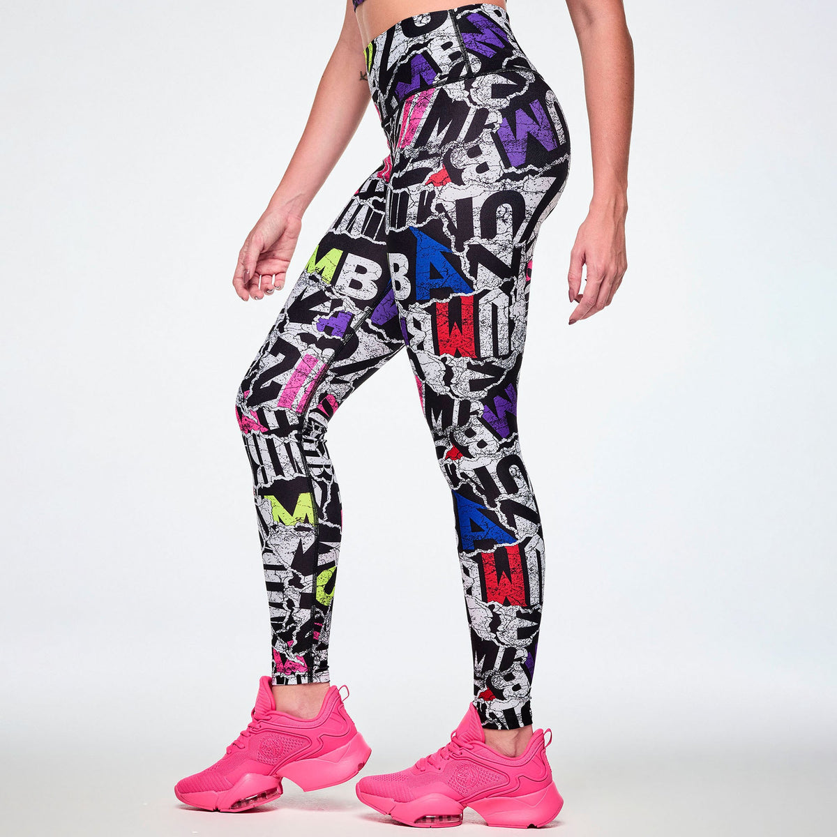 Rock 'n' Roll High Waisted Ankle Legging