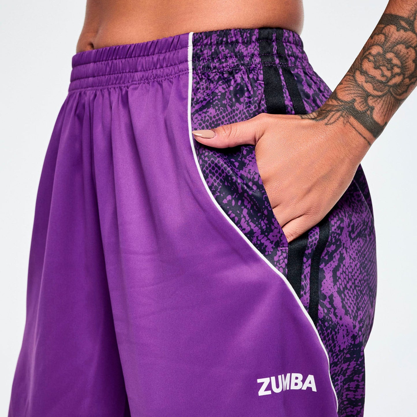 Rock 'n' Roll Curvy Track Pants Z1B000907
