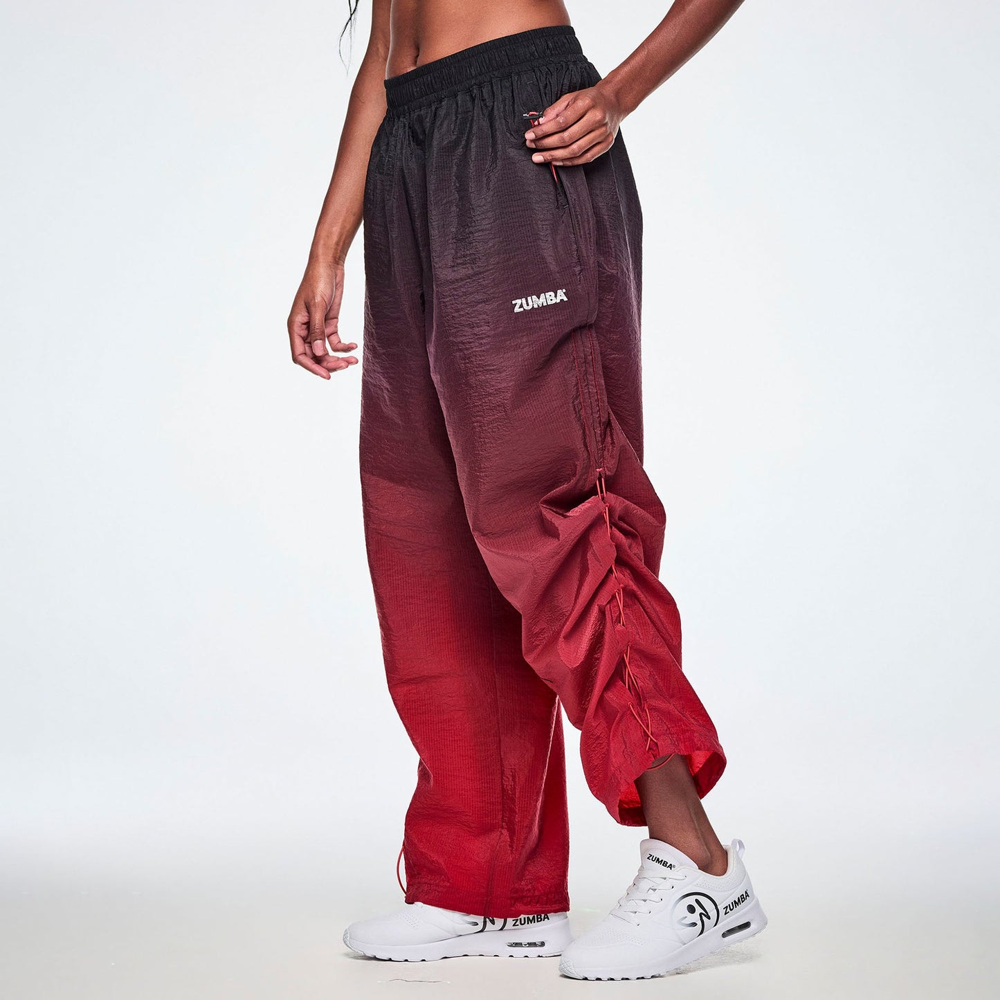 Rock 'n' Roll High Waisted Woven Pants Z1B000912