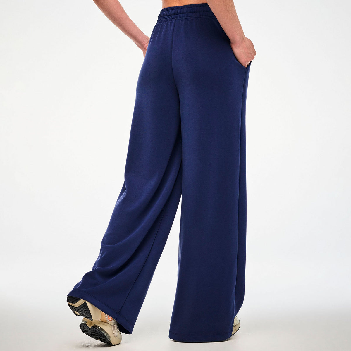 Zumba Modal High Waisted Pants - Let's Go Indigo