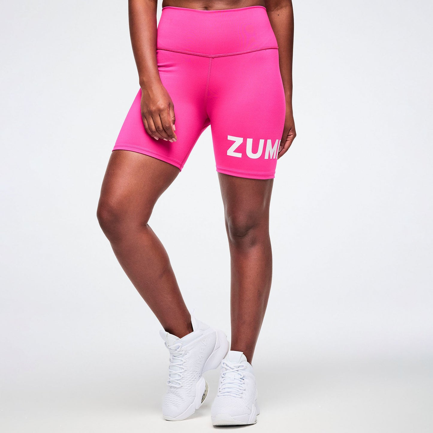 Colour Spree High Waisted Biker Shorts
