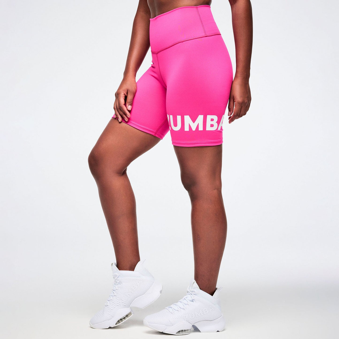 Colour Spree High Waisted Biker Shorts