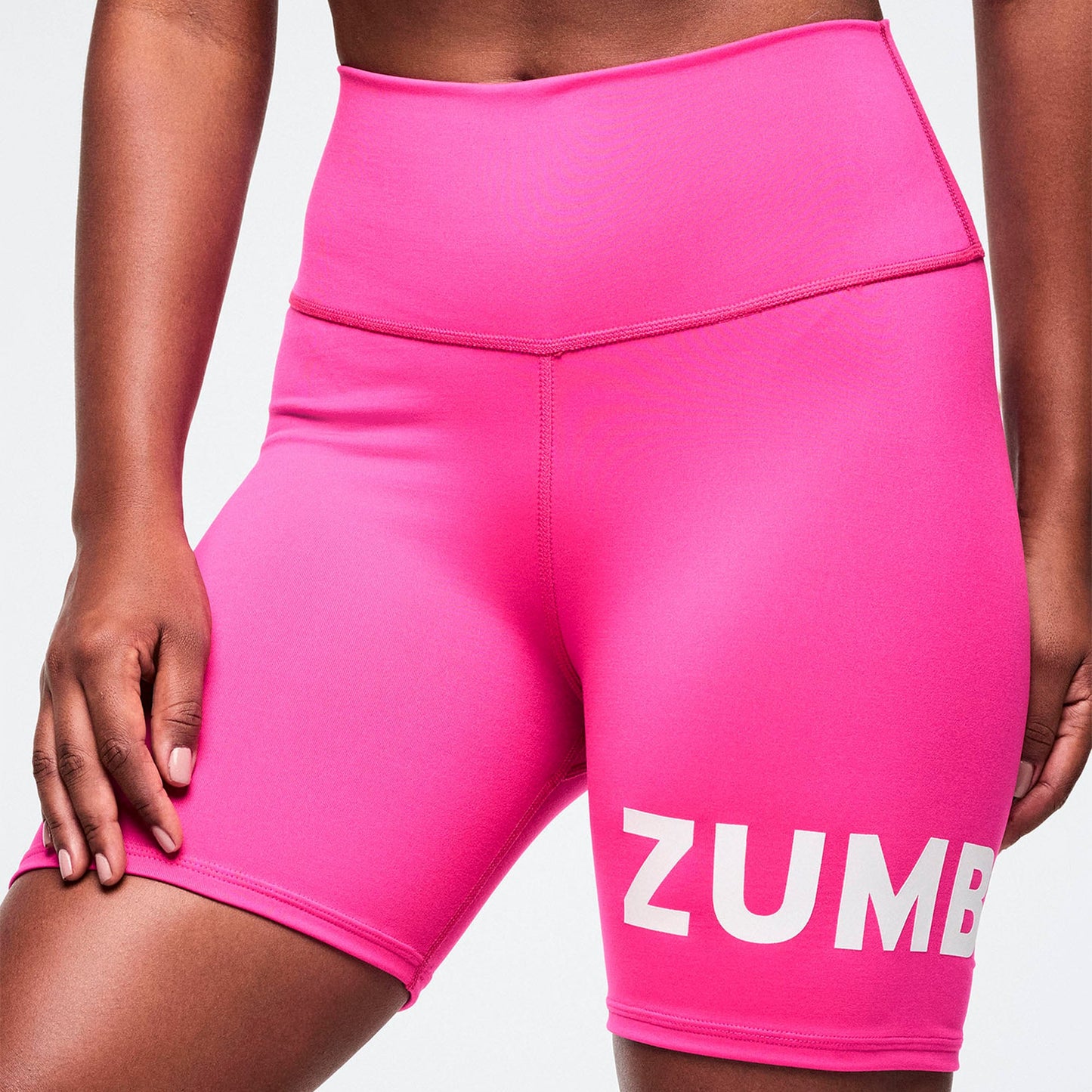 Colour Spree High Waisted Biker Shorts