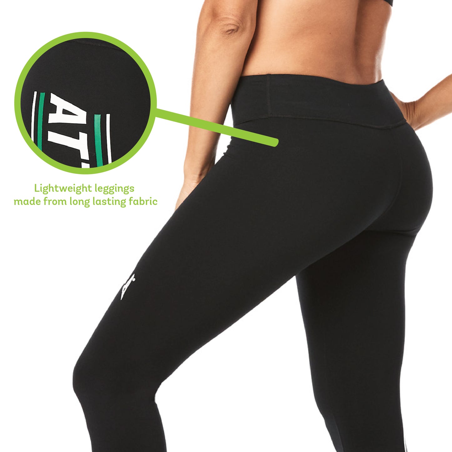 Zumba Attitude Alert Capri Leggings