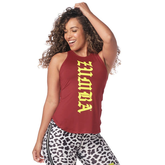 Zumba Wear High Neck Tank