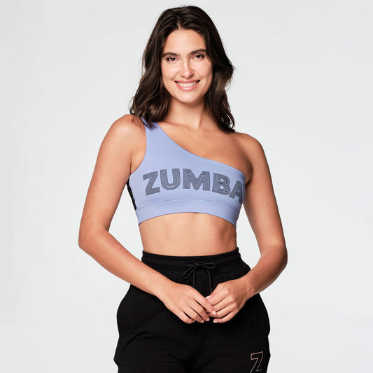 Zumba Skate Crew One Shoulder Bra