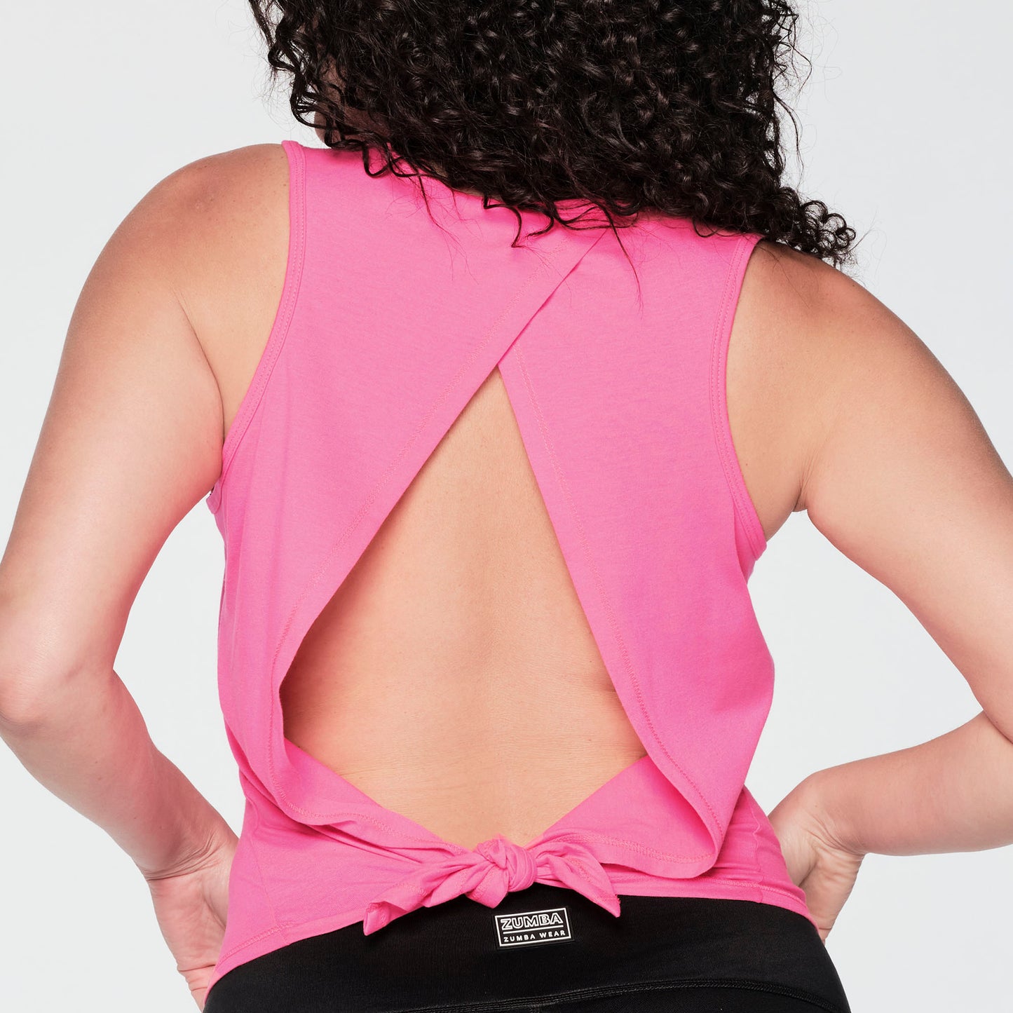 Zumba Too Cool Open Back Tank