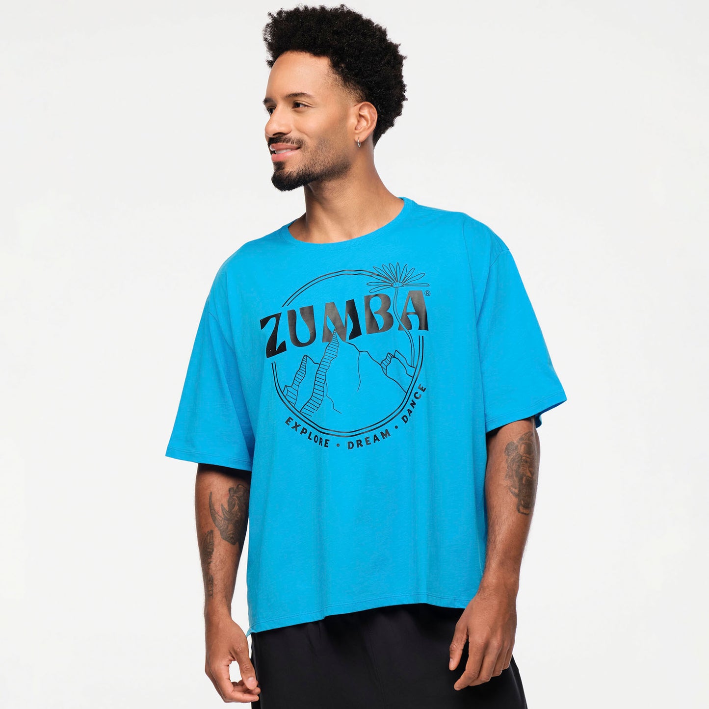 Zumba Explore Crew Neck Top