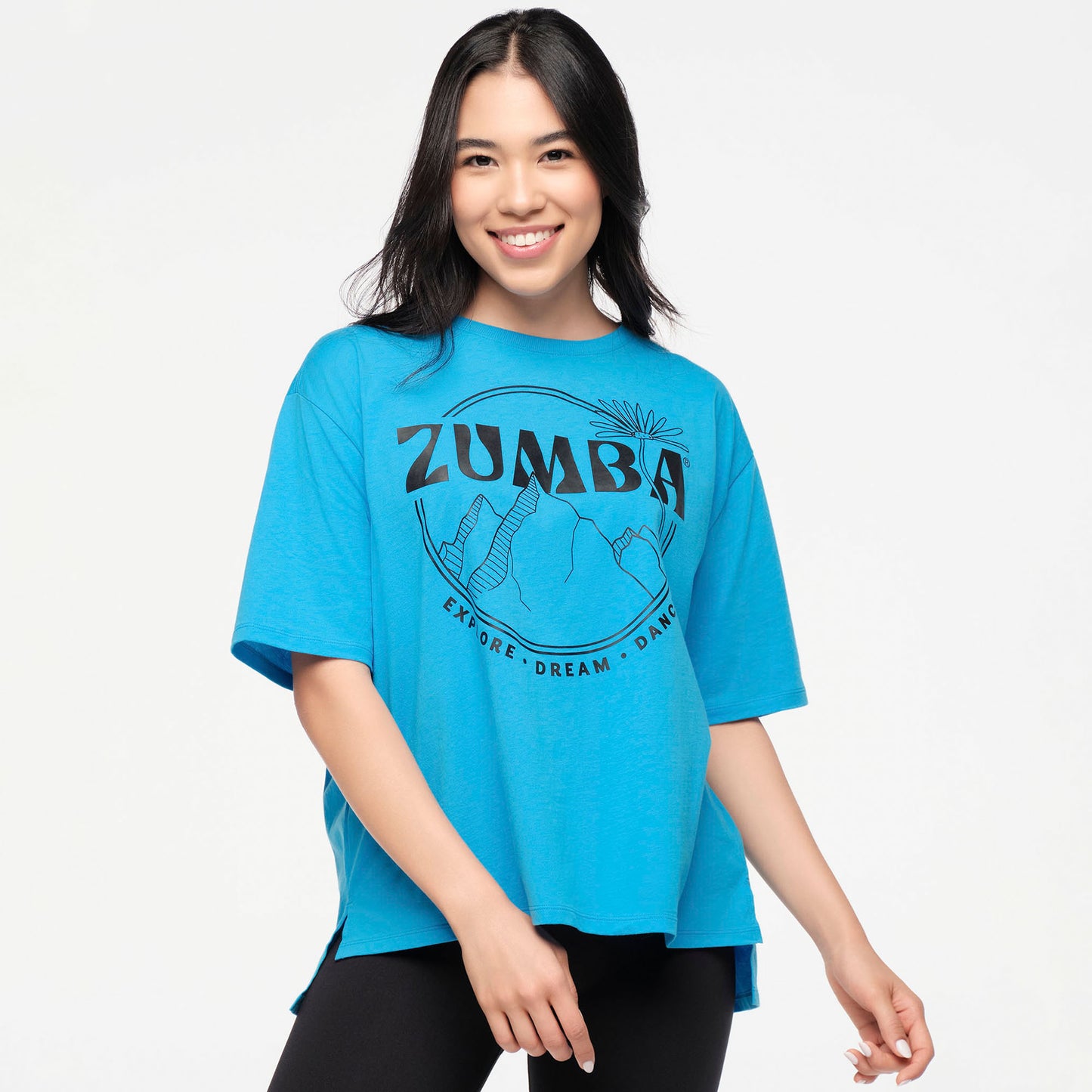 Zumba Explore Crew Neck Top