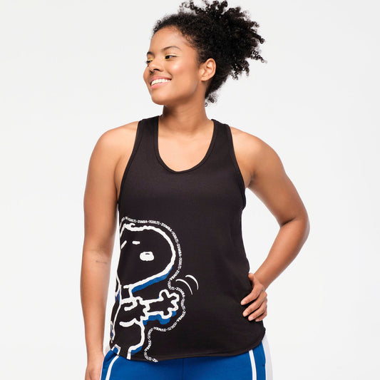 Zumba X Peanuts Easy Racerback