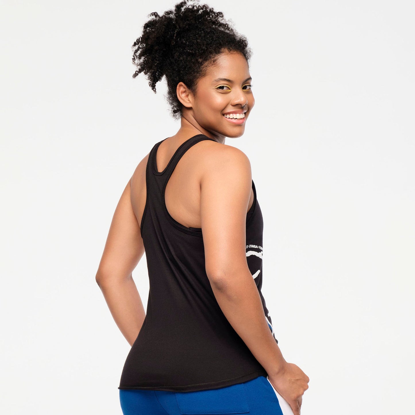 Zumba X Peanuts Easy Racerback - Bold Black