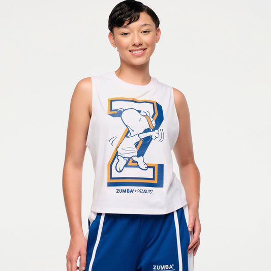 Zumba X Peanuts Loose Muscle Tank