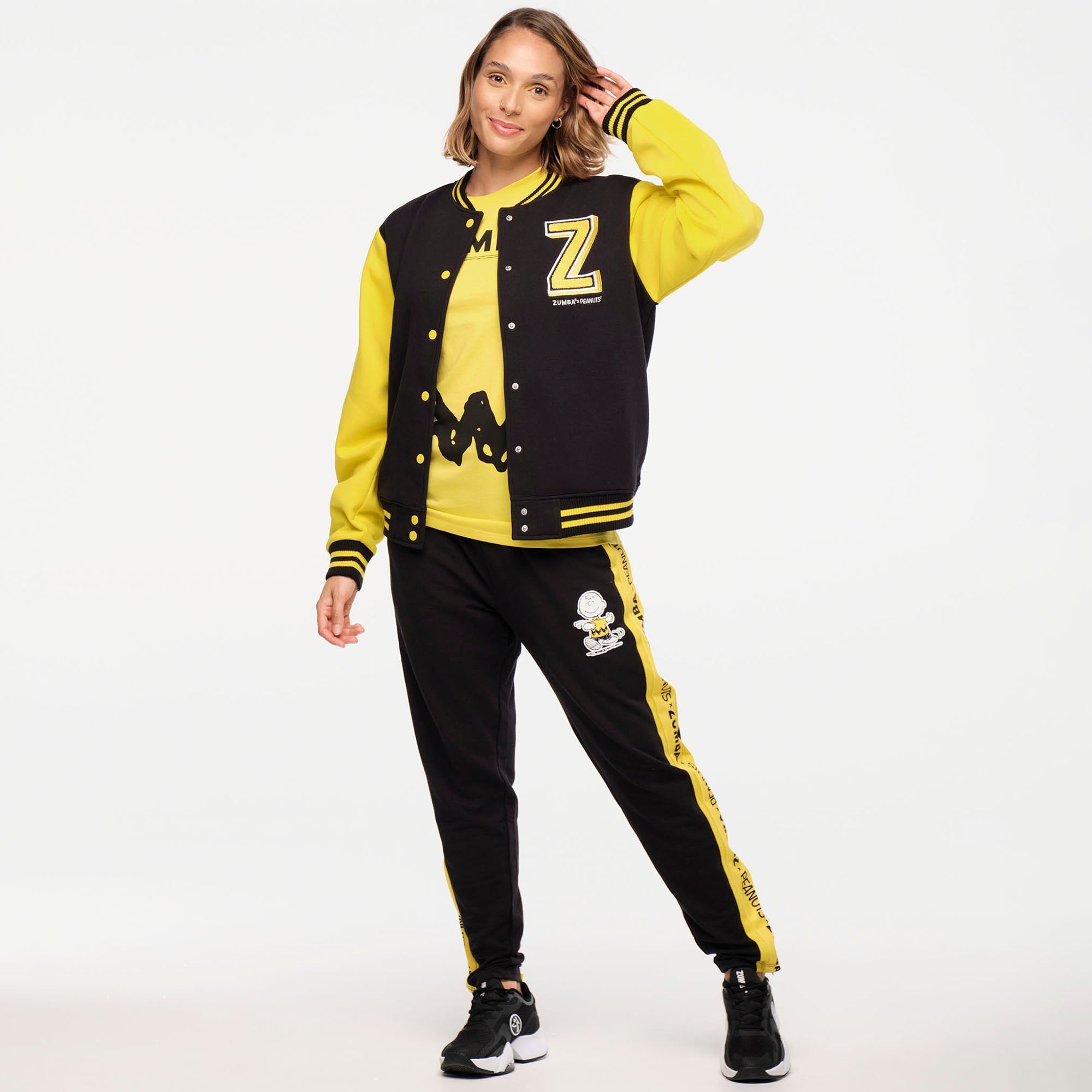 Zumba X Peanuts Varsity Jacket – zumbawearth.com