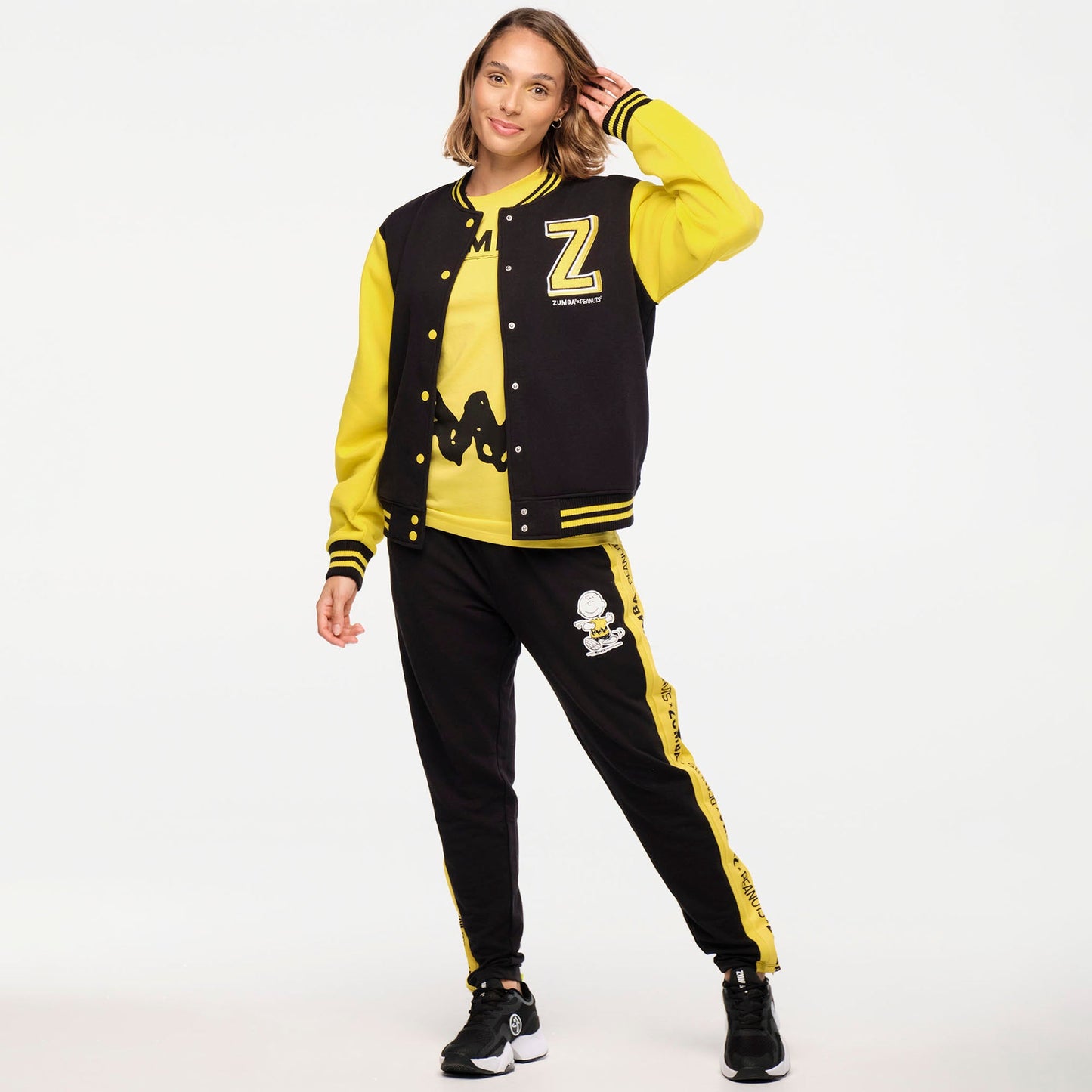 Zumba X Peanuts Varsity Jacket