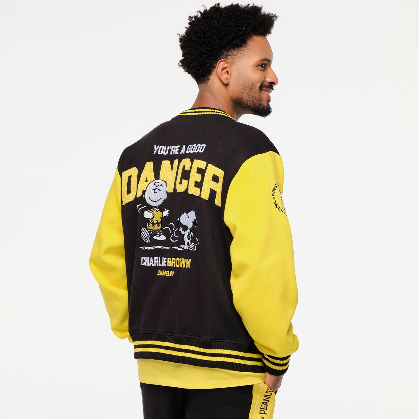 Zumba X Peanuts Varsity Jacket