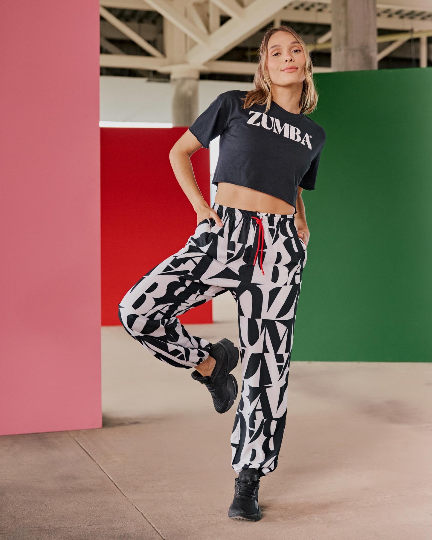 Zumba Haus Baggy Woven Pants